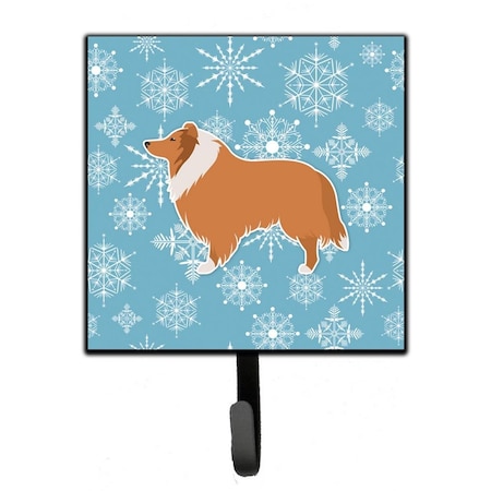 Jensendistributionservices Winter Snowflake Collie Leash or Key Holder MI1657140